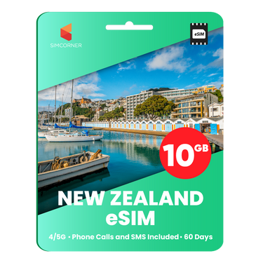 New Zealand Travel eSIM (One NZ) - 10GB | SimCorner